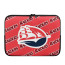 Shippensburg University of Pennsylvania Red Raiders Laptop Sleeve Carrying Case For 10 12 13 15 17 Inch Notebooks - Shippensburg University of Pennsylvania Red Raiders College Football Medley Monogram Wordmark