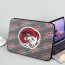 Winston Salem State University Rams Laptop Sleeve Carrying Case For 10 12 13 15 17 Inch Notebooks - Winston Salem State University Rams College Football Medley Monogram Wordmark