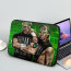 WWE Laptop Sleeve Carrying Case For 10 12 13 15 17 Inch Notebooks - WWE DX Army Triple X And Shawn Michaels Standing On Green Background