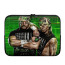WWE Laptop Sleeve Carrying Case For 10 12 13 15 17 Inch Notebooks - WWE DX Army Triple X And Shawn Michaels Standing On Green Background