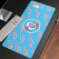 RC Strasbourg Alsace Football Club Large Mouse Pad Computer Keyboard Mat Desk Pad - Alsace Football Club Medley Monogram Wordmark