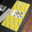 IFK Goteborg Large Mouse Pad Computer Keyboard Mat Desk Pad - Goteborg Football Club Medley Monogram Wordmark