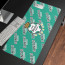 Santos Laguna Large Mouse Pad Computer Keyboard Mat Desk Pad - Laguna Football Club Medley Monogram Wordmark