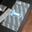 Malmo FF Large Mouse Pad Computer Keyboard Mat Desk Pad - Malmo Football Club Medley Monogram Wordmark