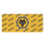 Wolverhampton Wanderers Football Club Large Mouse Pad Computer Keyboard Mat Desk Pad - Wolverhampton Wanderers Football Club Medley Monogram Wordmark