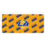 NFL Los Angeles Rams Large Mouse Pad Computer Keyboard Mat Desk Pad - Los Angeles Rams Medley Monogram Wordmark