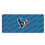 NFL Houston Texans Large Mouse Pad Computer Keyboard Mat Desk Pad - Houston Texans Medley Monogram Wordmark