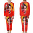 F1 Formula One Carlos Sainz Pajamas Pyjamas - Carlos Sainz Half Face Essere Ferrari Poster Red Background