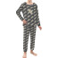 Wake Forest Demon Deacons Pajamas Pyjamas - Wake Forest Demon Deacons College Football Medley Monogram Wordmark