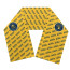 MLB Milwaukee Brewers Angels Scarf Knitted - Milwaukee Brewers Medley Monogram Wordmark