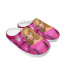 Barbie Slippers - Barbie Smiling Random Pink Background Realistic Art