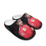 F1 Formula One Charles Leclerc Slippers - Charles Leclerc 16 Portrait On Black Background