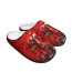 F1 Formula One Michael Schumacher Slippers - Michael Schumacher Formula 1 Pit Crew Red Background