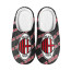 AC Milan Football Club Slippers - Milan Football Club Medley Monogram Wordmark