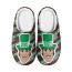 Statesmen Delta State University Slippers - Statesmen Delta State University College Football Medley Monogram Wordmark