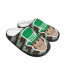 Statesmen Delta State University Slippers - Statesmen Delta State University College Football Medley Monogram Wordmark