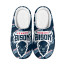 Howard Bison Slippers - Howard University Bison College Football Medley Monogram Wordmark