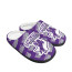 Tarleton Texans Slippers - Tarleton State University Texans College Football Medley Monogram Wordmark