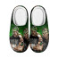 WWE Slippers - WWE DX Army Triple X And Shawn Michaels Standing On Green Background