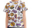 NBA Los Angeles Lakers Tee T-Shirt - Los Angeles Lakers Mania College Logo