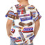 Snickers Tee T-Shirt - Snickers Mania Collage Logo