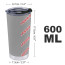 KV Kortrijk Football Club Tumbler Bottle - Kortrijk Football Club Medley Monogram Wordmark