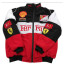 Formula 1 Ferrari Jacket - Omp Retro Embroidery Jacket Red Black