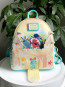 Stitch Sandcastle Beach Loungefly Mini Backpack - Stitch Sandcastle Beach Loungefly