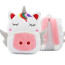 Kids Preschool Kindergarten Cute Backpack Rucksack White Unicorn