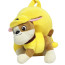Paw Patrol Rubble Plush Kids Preschool Kindergarten Backpack Rucksack