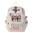 Black Pink Cute Backpack Rucksack White