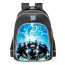 Marvel Black Bolt Comics Style School Backpack