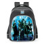 Watchmen Characters School Backpack