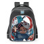 Demon Slayer Tanjiro Kamado With Mask School Backpack