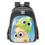 Angry Birds 2 Tiny Birds School Backpack
