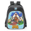 Animal Crossing New Horizons Home Theme School Backpack