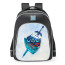 The Legend of Zelda Skyward Sword Hylian Shield and Master Sword School Backpack