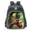 Golden Sun Ivan School Backpack