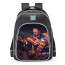 Marvel Contest Of Champions Cable School Backpack