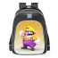 Super Mario Wario School Backpack