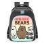 We Bare Bears School Backpack