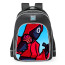 Friday Night Funkin FNF Squid Game Circle Guardian School Backpack