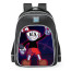 Friday Night Funkin Indie Cross Cuphead School Backpack