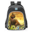 Smite Jurassic World Camp Cretaceous Carnotaurus School Backpack