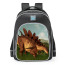 Smite Jurassic World Camp Cretaceous Kentrosaurus School Backpack