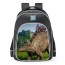 Smite Jurassic World Camp Cretaceous Stegosaurus School Backpack