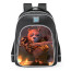 Kung Fu Panda The Dragon Knight Wandering Blade School Backpack