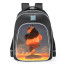 Kung Fu Panda The Dragon Knight Po Training School Backpack