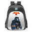 Kung Fu Panda 2 Gorillas School Backpack