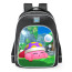 Kirby And The Forgotten Land Sleep Kirby School Backpack
